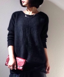 BABYLONE | アンゴラニットチュニック(ニット/セーター)