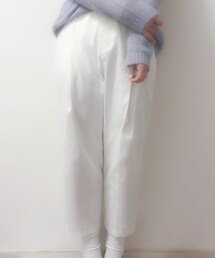 BABYLONE | ワイドタックパンツ(その他パンツ)