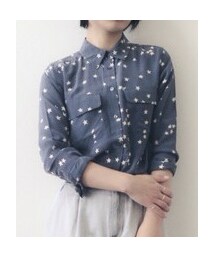 EQUIPMENT | 星柄シャツ(シャツ/ブラウス)