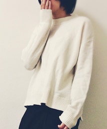 BABYLONE | ホールガーメントタートルニット(ニット/セーター)