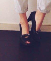 BLAZE | スタッズオープントゥパンプス(パンプス)