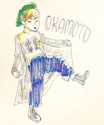 OKAMOTOさん | このポーズめっちゃ好き♡(ポスター/アート)
