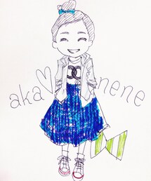 aka♡neneちゃん | この笑顔が♡♡(ポスター/アート)