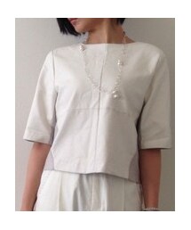 BABYLONE | フェイクレザートップス(Tシャツ/カットソー)