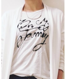 BABYLONE | 刺繍ロゴT(Tシャツ/カットソー)