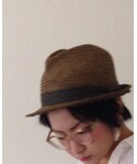 no brand(ノーブランド)の「帽子(ハット)」