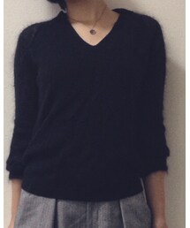 ROBERTO COLLINA | 編み地切り替えニット(ニット/セーター)