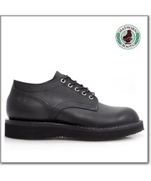 HATHORN | HATHORN BOOTS MACHINE OXFORD SHOES
104NWC BLACK(ブーツ)