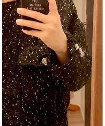 ZARA | ノーカラージャケット