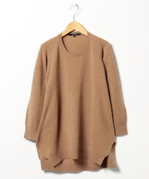 MACPHEE | ウールカシミヤチュニックプルオーバー MACPHEE(ニット/セーター)