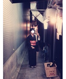 着付けを習いに行っていた友人！尼さんなのです^^(その他)