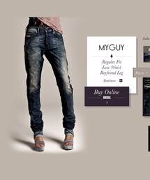 DIESEL | DIESEL denim
「MYGUY 800M」(デニムパンツ)