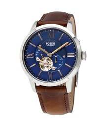 FOSSIL |  Townsman Automatic Blue Satin Dial Men's Watch(アナログ腕時計)