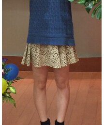 LOWRYS FARM | レオパード スカート(スカート)