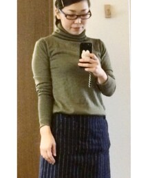 haco! | カーキタートルセーター(ニット/セーター)