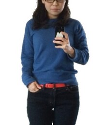 no brand | 青スウェット(スウェット)