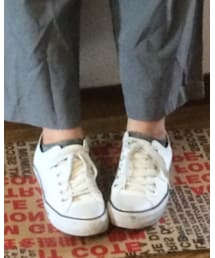 GU | gu白ローカットスニーカー(スニーカー)