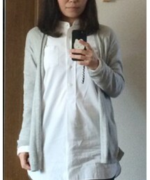 UNIQLO | 薄地ウールグレーロングカーディガン(カーディガン/ボレロ)