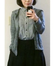 UNIQLO | UNIQLOギンガムチェックシャツ(シャツ/ブラウス)