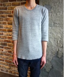 ATTACHMENT | ATTACHMENT AJ51-251 コットンサーマルニットクルーネック7分袖(Tシャツ/カットソー)