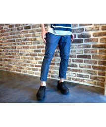 KAZUYUKI KUMAGAI ATTACHMENT | KAZUYUKI KUMAGAI　KP51-018　Ny/Coストレッチメッシュアンクルカットジョッパーズパンツ(その他パンツ)