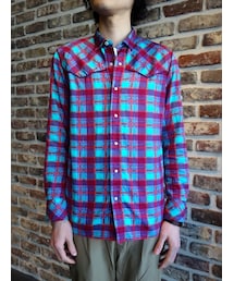nonnative | nonnative　NN-S2712　RANCHER SHIRT COTTON PIQUE CHECK(シャツ/ブラウス)