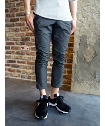 KAZUYUKI KUMAGAI ATTACHMENT | KAZUYUKI KUMAGAI　KP51-018　Ny/Coストレッチメッシュアンクルカットジョッパーズパンツ(その他パンツ)