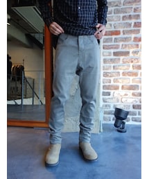 KAZUYUKI KUMAGAI ATTACHMENT | KAZUYUKI KUMAGAI　KP52-040　CMストレッチデニムサルエルパンツ(その他パンツ)