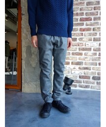 JOHN LAWRENCE SULLIVAN | JOHNLAWRENCESULLIVAN　2B011'15-50　ウールイージーパンツ(その他パンツ)