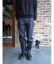 JOHN LAWRENCE SULLIVAN | JOHNLAWRENCESULLIVAN　2B004'15-16　切り替えテーパードデニム(デニムパンツ)