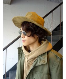nonnative | nonnative　NN-H2803　STROLLER HAT POLY STRETCH "Pliantex"(ハット)