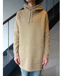 nonnative | nonnative NN-C2804 DWELLR HOODED PULLOVER LOOSE-FIT COTTON SWEAT OVERDYED(パーカー)