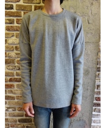 ATTACHMENT | ATTACHMENT　AJ52-252　2/48圧縮ウール天竺クルーネックL/S(ニット/セーター)