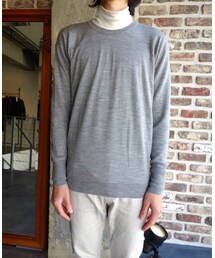 N.HOOLYWOOD | N.HOOLYWOOD UNDER SUMMIT WEAR × JOHN SMEDLEY 14RCH クルーネックニット(ニット/セーター)