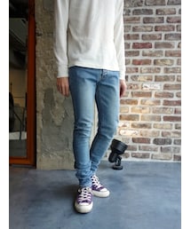 A.P.C. | A.P.C.DENIM プチニュースタンダード(ストーンウォッシュ加工)(デニムパンツ)