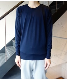 N.HOOLYWOOD | N.HOOLYWOOD UNDER SUMMIT WEAR × JOHN SMEDLEY　14RCH　クルーネックニット(ニット/セーター)