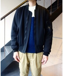 N.HOOLYWOOD | N.HOOLYWOOD COLLECTION LINE 152-BL02 MA-1ブルゾン(ブルゾン)