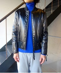 JOHN LAWRENCE SULLIVAN | JOHNLAWRENCESULLIVAN　1B016'15-10　ロイヤルストレッチサテンブルゾン(ブルゾン)