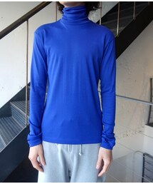 JOHN LAWRENCE SULLIVAN | JOHNLAWRENCESULLIVAN　5B004'15-28　ハイネックカットソー(Tシャツ/カットソー)