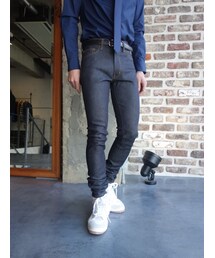 JOHN LAWRENCE SULLIVAN | JOHNLAWRENCESULLIVAN JLS-02-05 ダーツ入りストレッチデニム(デニムパンツ)