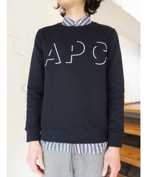 A.P.C. | A.P.C. ロゴスウェット(スウェット)