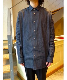 JOHN LAWRENCE SULLIVAN | JOHNLAWRENCESULLIVAN　3A002'16-18　リラックスデニムシャツ(シャツ/ブラウス)