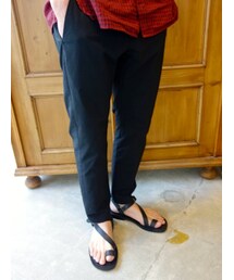 ATTACHMENT | ATTACHMENT　AP61-208　Ny/Coストレッチウェザーアンクルカットテーパードパンツ(その他パンツ)