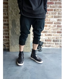 KAZUYUKI KUMAGAI ATTACHMENT | KAZUYUKI KUMAGAI　KP61-012　Co/Ny裏毛サルエルパンツ(その他パンツ)