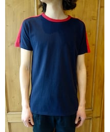 nonnative | nonnative　NN-C2912　DWELLER TRIM TEE DS COTTON JERSEY(Tシャツ/カットソー)