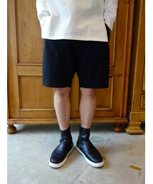 KAZUYUKI KUMAGAI ATTACHMENT | KAZUYUKI KUMAGAI KP61-018 Ny/Coタッサーサルエルショートパンツ(その他パンツ)