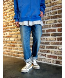 UNUSED | UNUSED UW0449 13oz DENIM /BIO WASH/ HARD WASH (SHORT LENGTH)(デニムパンツ)
