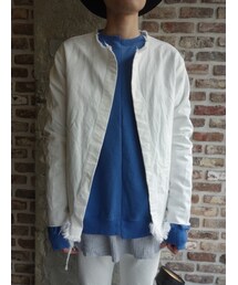 UNUSED | UNUSED US1128 DENIM JACKET 100% COTTON 13.5oz DENIM ONE WASH(デニムジャケット)