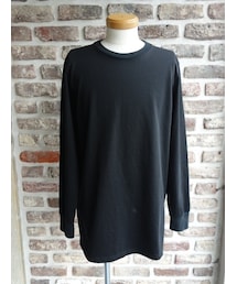 KAZUYUKI KUMAGAI ATTACHMENT | KAZUYUKI KUMAGAI　KJ61-028　20/1度詰天竺クルーネックL/S (Tシャツ/カットソー)