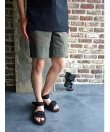 KAZUYUKI KUMAGAI ATTACHMENT | KAZUYUKI KUMAGAI Co/Pe平二重ショートパンツ(その他パンツ)